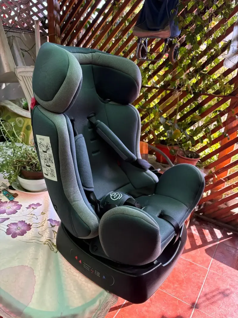 Silla de auto para bebé gris - 3