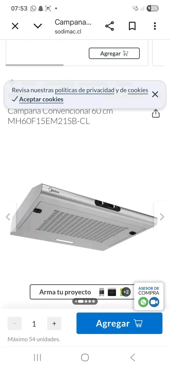 Horno empotrable eléctrico Midea - 3