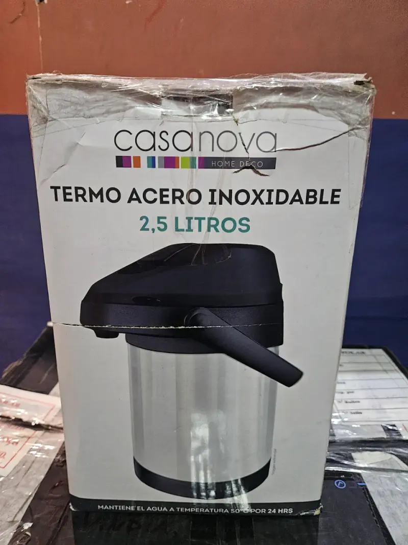 Termo acero inoxidable 2.5 litros