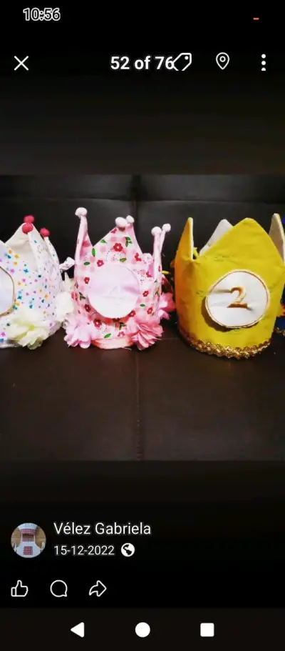 Coronas para cumpleaños infantiles - miniatura 1