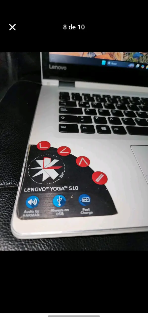 Laptop Lenovo Yoga 360 Touch/  512GB SSD /8GB Ram - 6