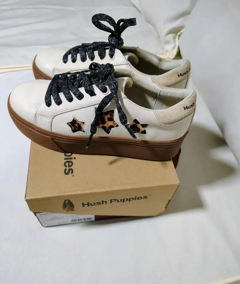 Zapatillas Hush Puppies blancas - 5