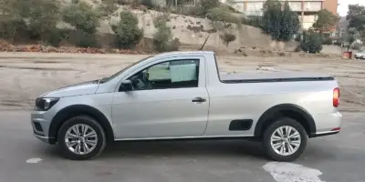 Camioneta pickup gris - miniatura 1