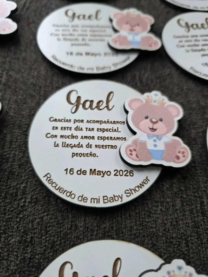 Recuerdo de Baby Shower personalizado - 5