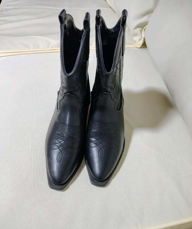 Botas vaqueras negras SYBILLA - 3