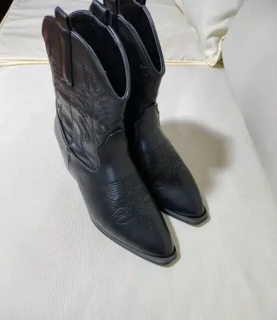 Botas vaqueras negras SYBILLA - miniatura 4