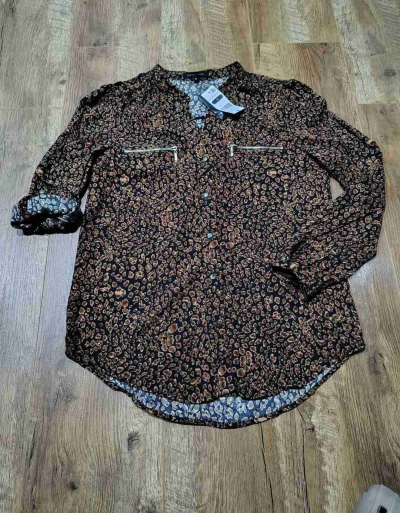 Blusa estampado animal print - miniatura 1