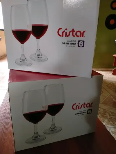 Juego de copas de vino Cristar - miniatura 1