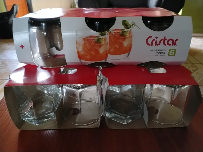 Juego de copas de vino Cristar - 6