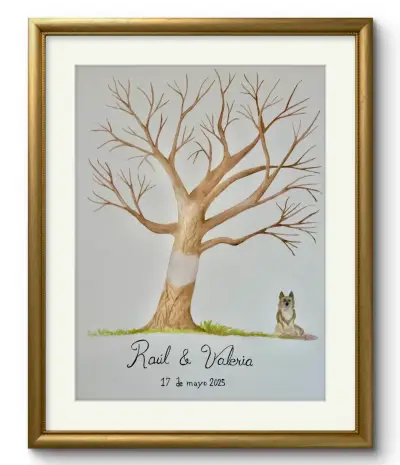 Arbol de los deseos personalizado - miniatura 1