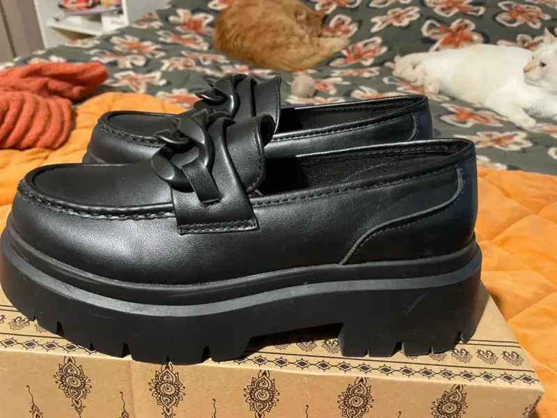 Zapatos negros con plataforma - 3