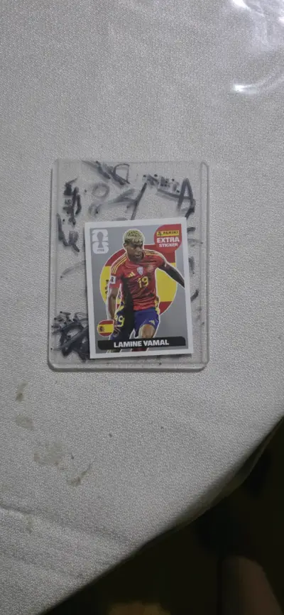 Lamine yamal extra sticker silver - miniatura 1