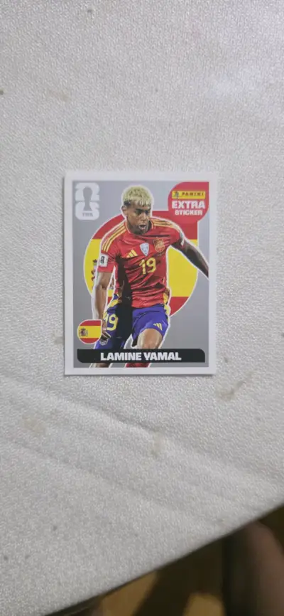 Lamine yamal extra sticker silver - miniatura 2