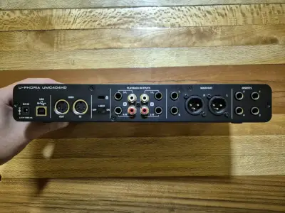 Interfaz behringer U-PHORIA UMC404HD - miniatura 5