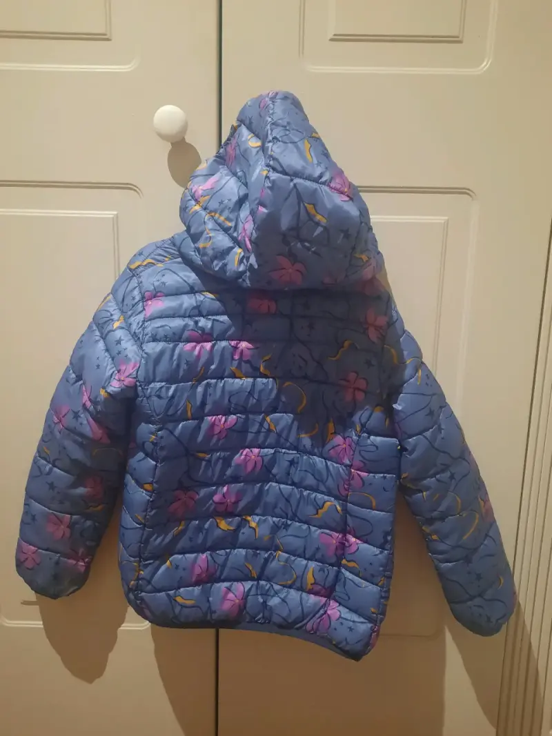 Chaqueta acolchada infantil azul - 2