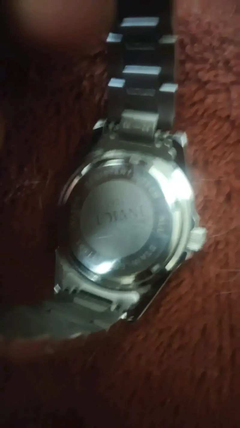 Reloj metálico plateado - 4