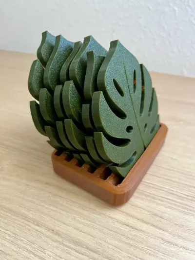 Posavasos Hoja (set de 6 unidades) - miniatura 2