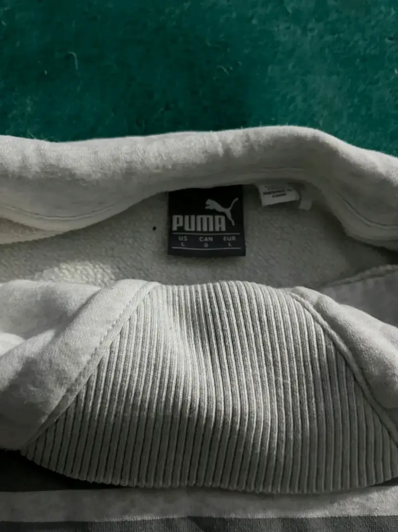 Polerón Puma gris con rayas - 2