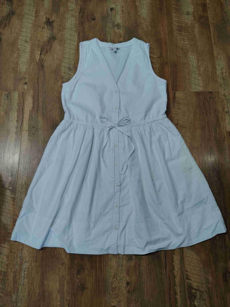 Vestido sin mangas blanco - 1