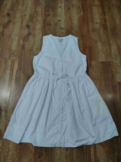 Vestido sin mangas blanco - miniatura 2