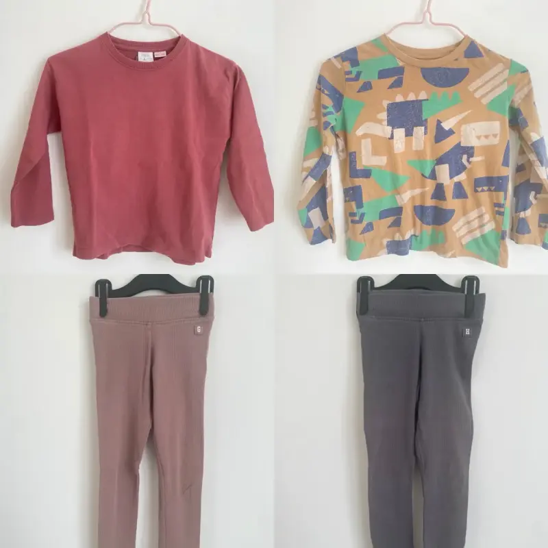 Conjunto poleras y leggings Zara y H&M unisex - 1