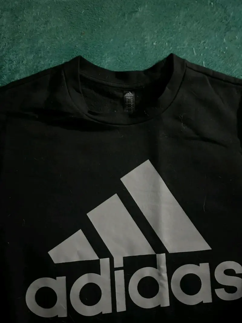 Polerón negro Adidas - 3
