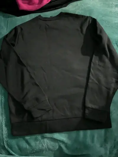 Polerón negro Adidas - miniatura 4