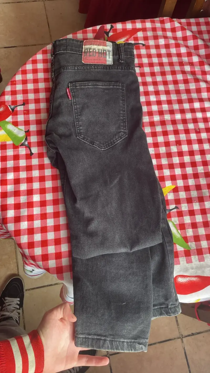 Pantalón jeans negro - 2