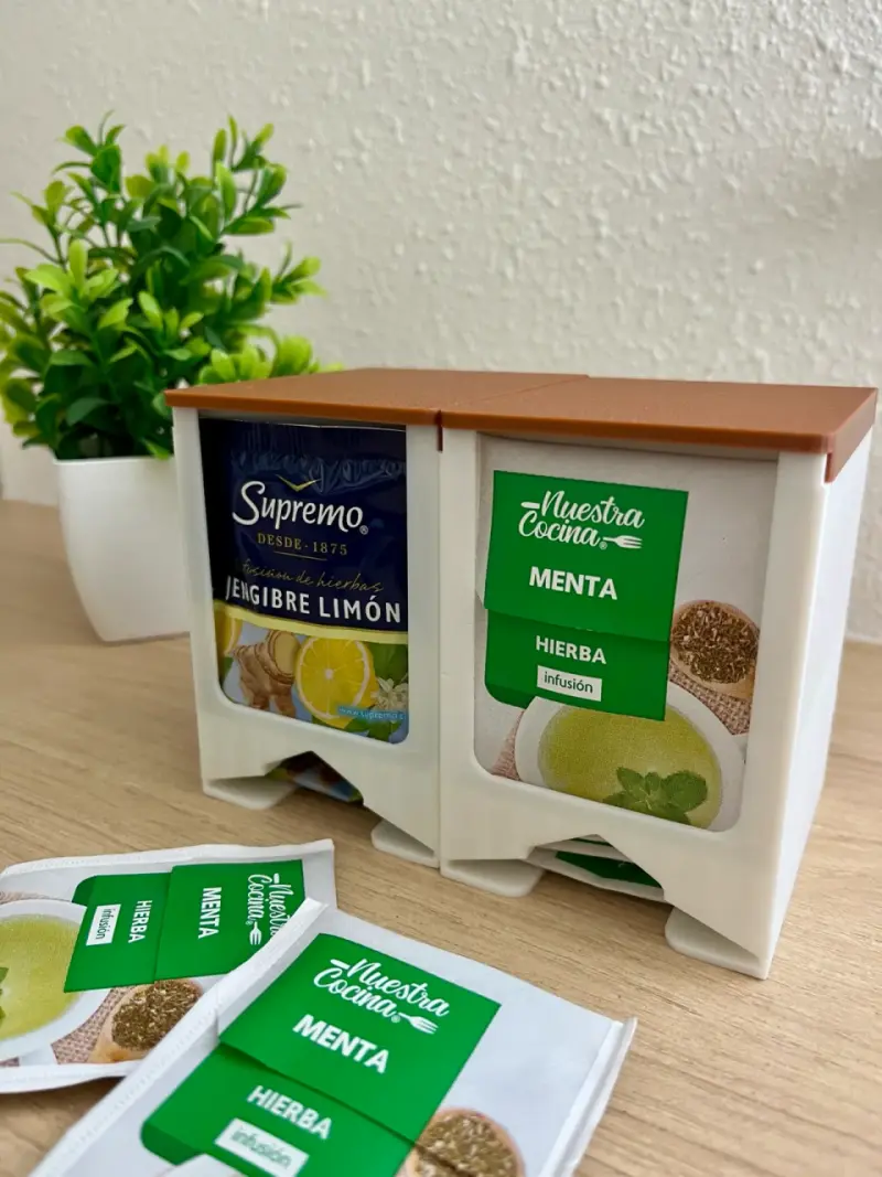 Dispensador/Organizador de Té 🍵 - 1