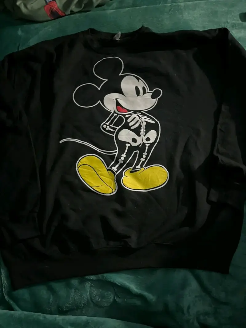 Polerón negro Disney de Mickey mouse - 1