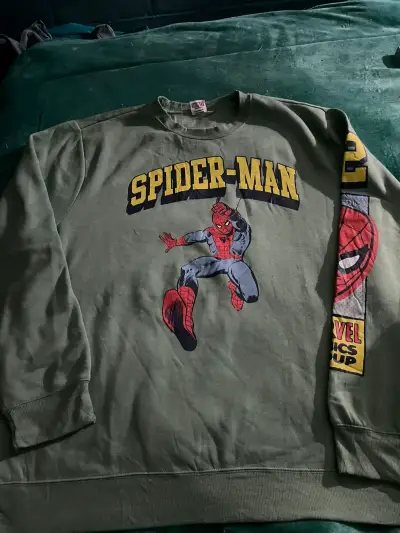 Polerón Spider-Man verde - miniatura 1