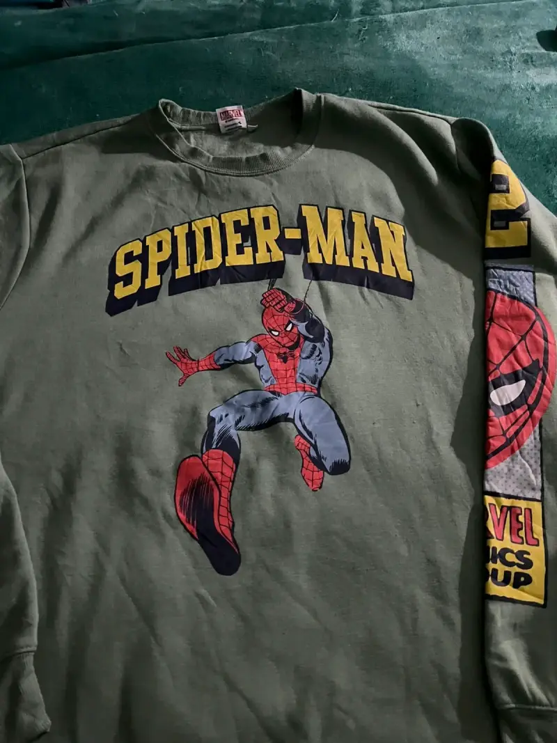Polerón Spider-Man verde - 2