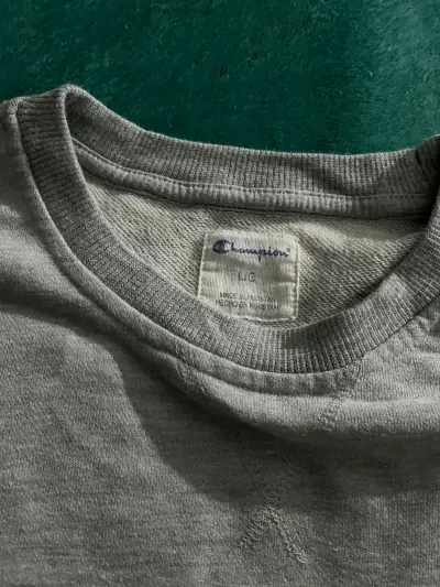 Polerón gris Champion - miniatura 4
