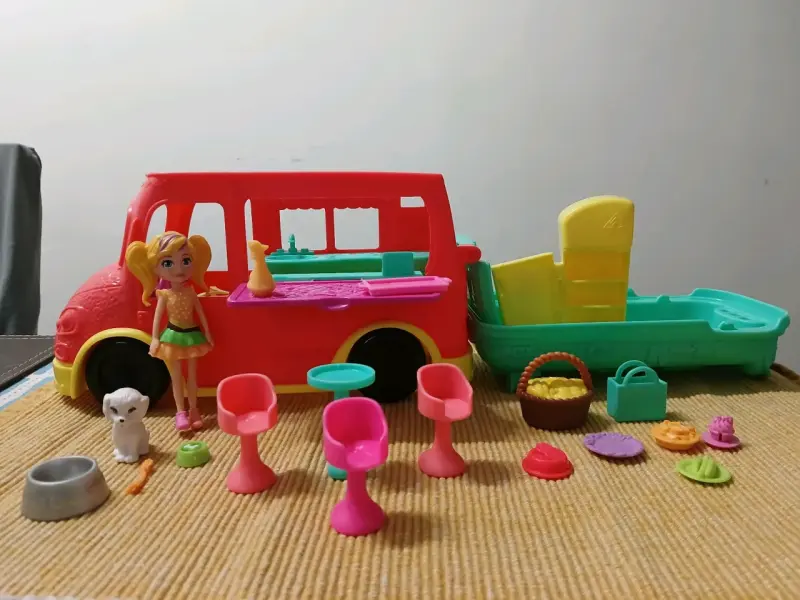 Set de juguete food truck Polly Pocket - 1