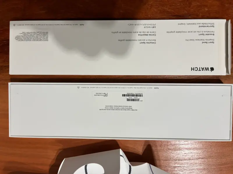 Smartwatch negro minimalista - 5