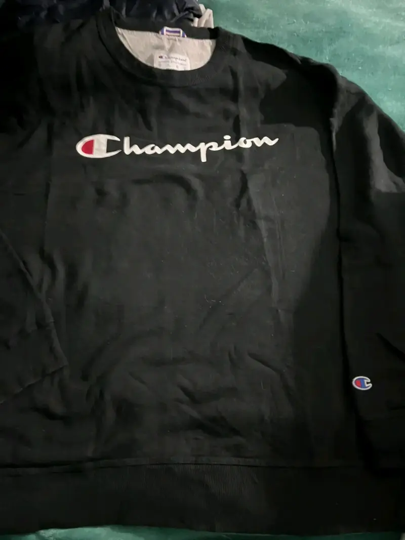 Polerón negro Champion - 2
