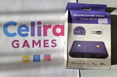 Adaptador Controlador GameCube Switch WiiU PC - miniatura 1