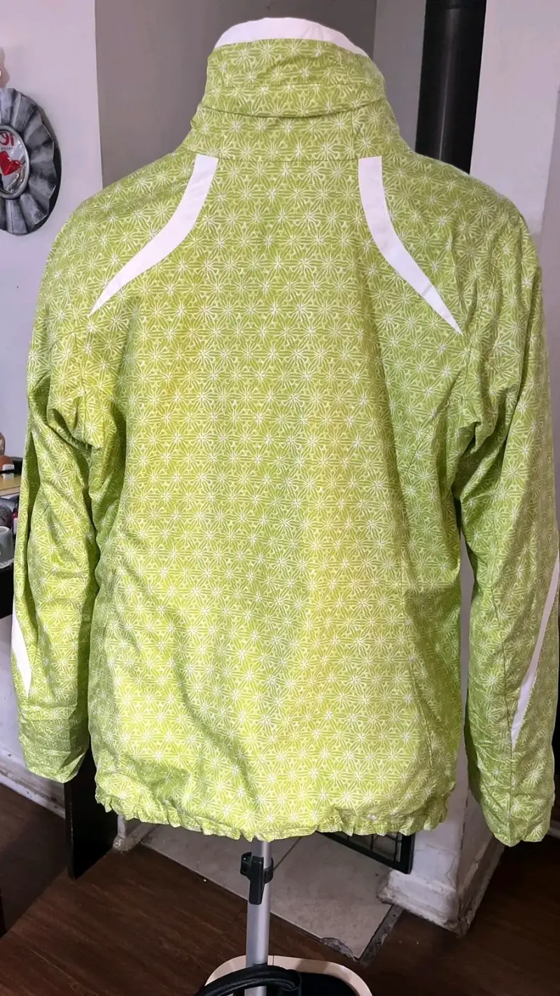 Chaqueta impermeable Columbia verde - 3