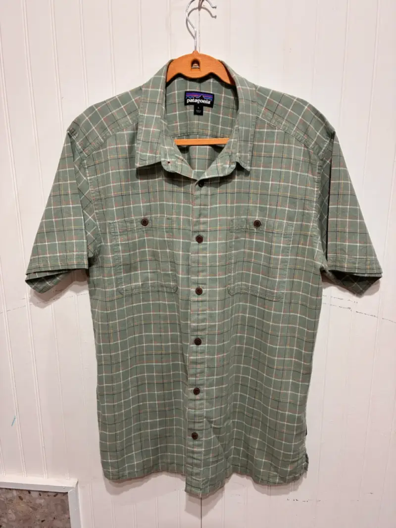 Camisa a cuadros Patagonia verde - 1