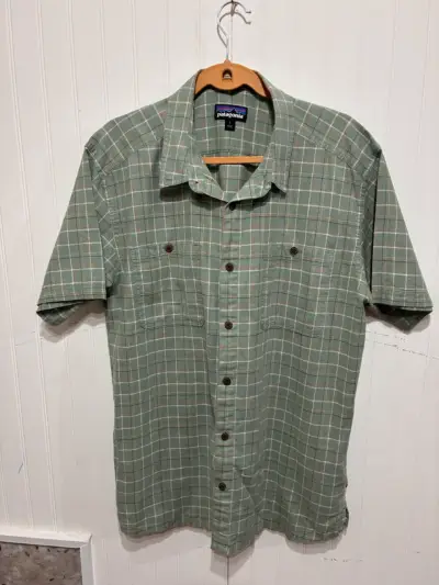 Camisa a cuadros Patagonia verde - miniatura 4