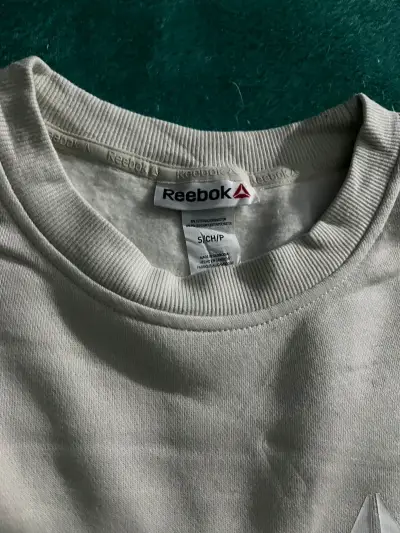 Polerón gris Reebok unisex - miniatura 4