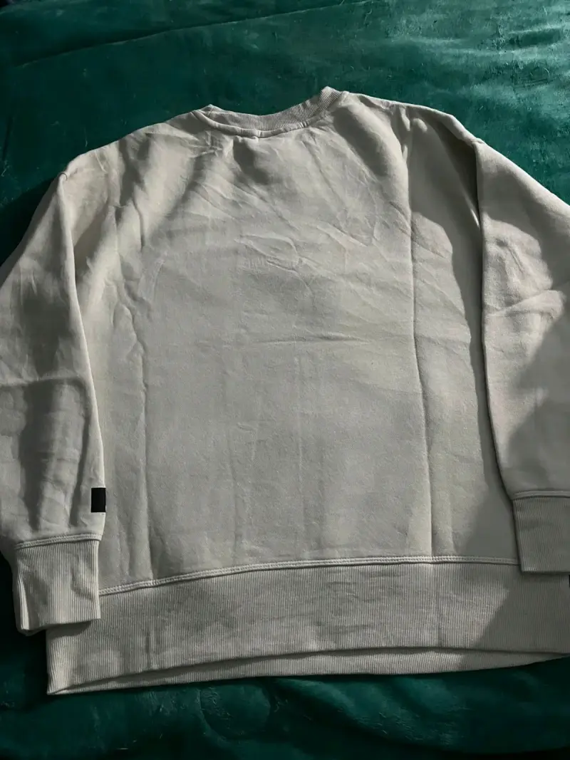 Polerón gris Reebok unisex - 5