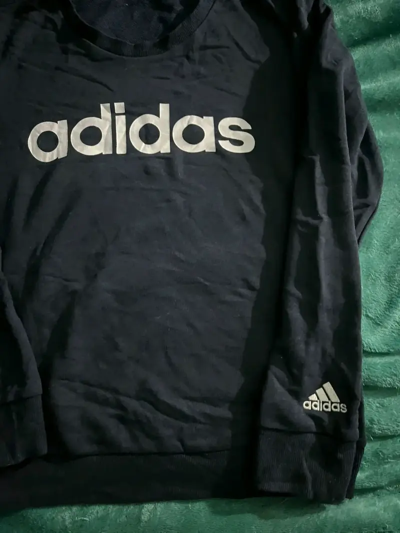 Polerón Adidas azul marino unisex - 2