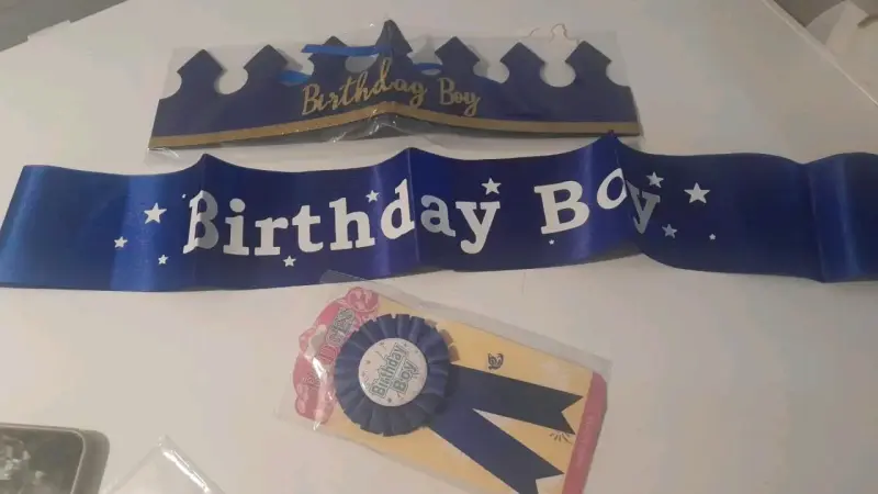 Set de decoración Birthday
