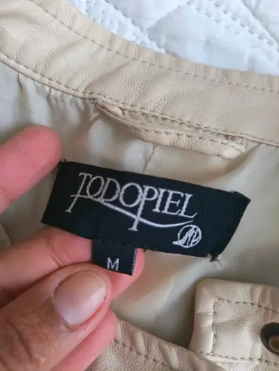 Chaqueta de cuero nude TodoPiel - miniatura 3