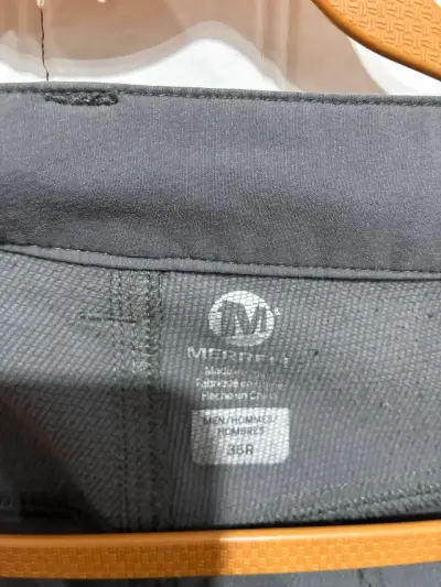 Pantalones gris oscuro Merrell - miniatura 3
