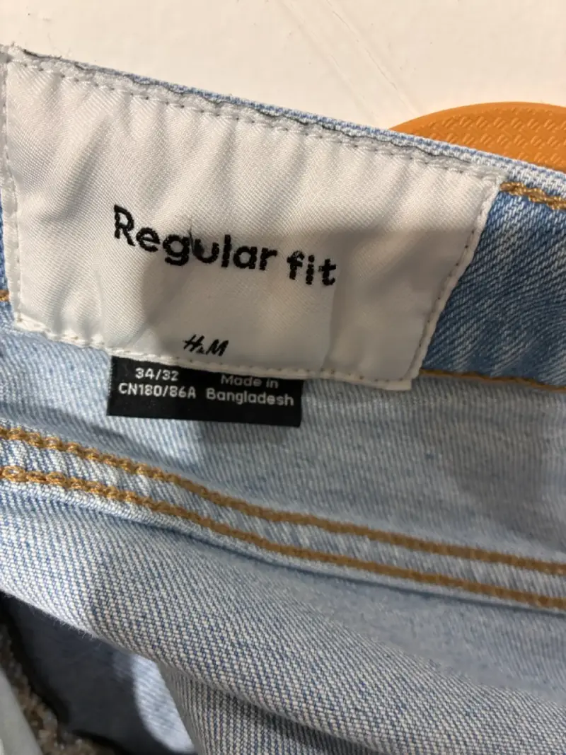 Jeans azul claro de mezclilla - 4