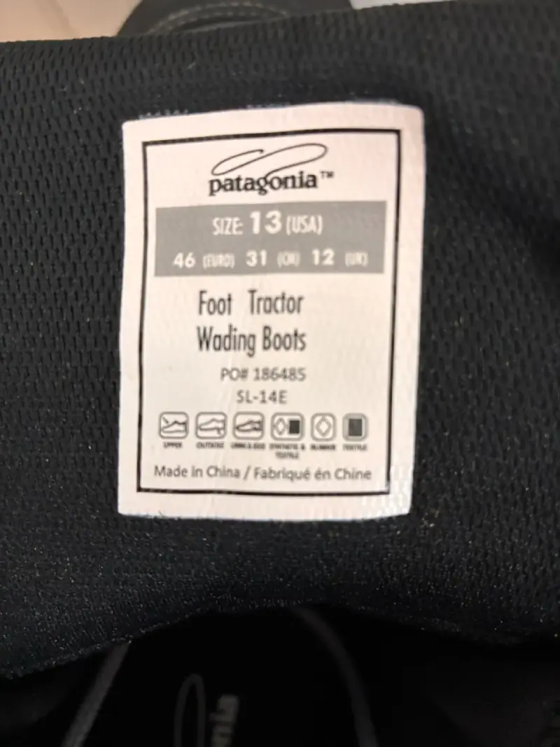 Botas de vadeo Patagonia gris - 2
