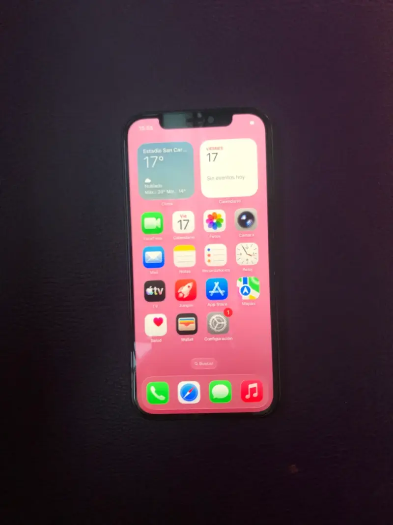 iPhone 12 negro 64gb batería 93% - 2