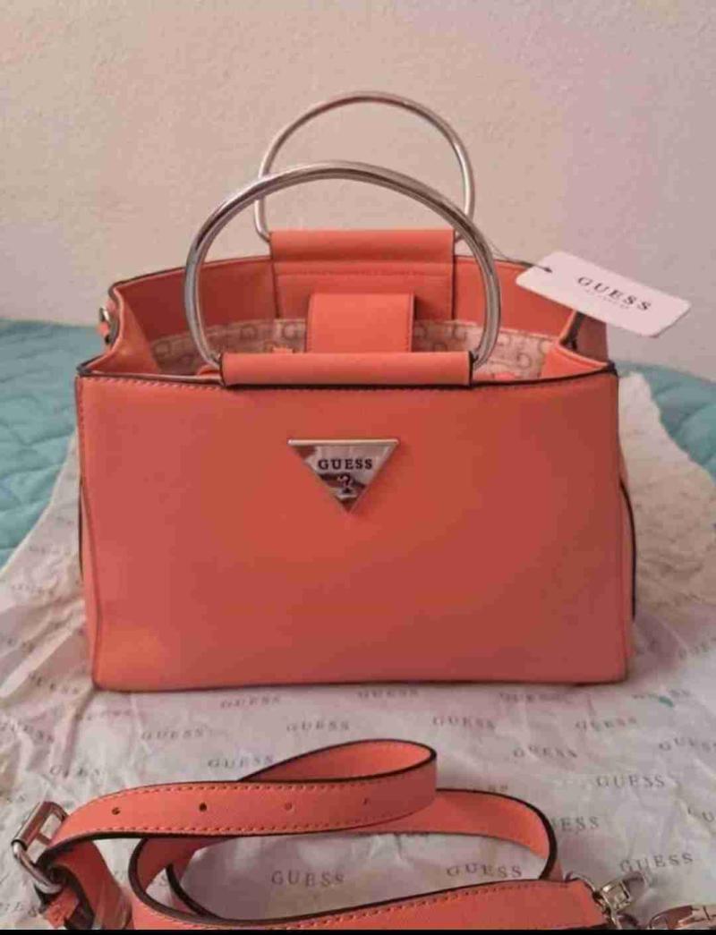 Cartera Guess naranja - 5